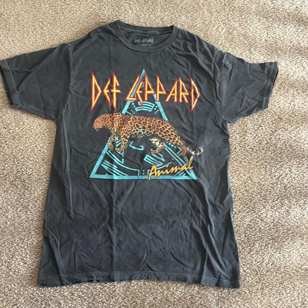 Def Leopard T-Shirt sz M